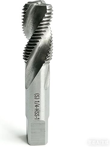 1PC HSS Steel 55 Degree G1/4"-19 BSPT Parallel British Standard Pipe Spiral Flutetap Machinetaps Right Hand in Kuwait