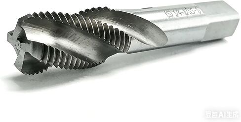 1PC HSS Steel 55 Degree G1/4"-19 BSPT Parallel British Standard Pipe Spiral Flutetap Machinetaps Right Hand in Kuwait