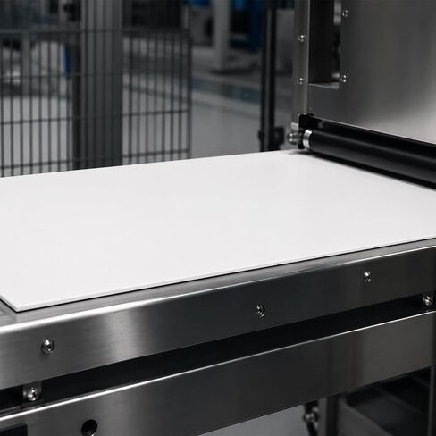 2 Pcs 12 x 24 x 1/4 Inch Plastic UHMW Sheets: White Density Polyethylene Board, Rectangular Solid Block for Industrial or Home DIY in Kuwait