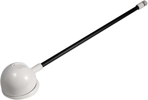 Lumitec Contour Anchor Light - 20 بوصة - عمود أسود/قاعدة بيضاء [101645] in Kuwait