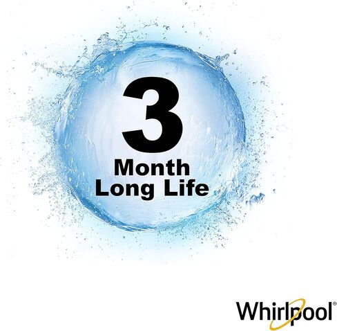 Whirlpool 5-Micron 10 x 2.5 inch CTO Replacement Water Filter WHKF-WHWC, Carbon Wrap Cartridge Reduces Chlorine Taste & Odor, NSF Certified for Whole House Sediment and Drinking Filtration System in Kuwait