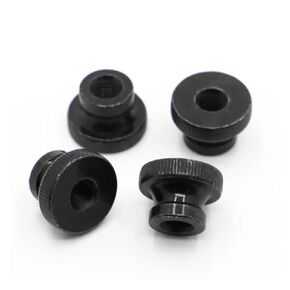 Hand TighteThumb Nut,Knob Thumb Nut Black Plated Knurled Thumb Nut Hand Tighten Nut(M3 5pcs) in Saudi Arabia