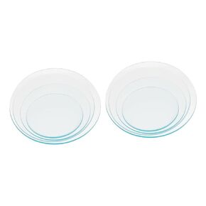 8pcs Laboratory Round Watch Glass Thickened High-Temperature Resistant Evaporating Dish and Beaker Cover for Chemistry Classroom Science Experiments in Saudi Arabia