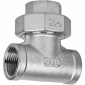 304 Stainless Steel Female Threaded Tee, 1/4inch to 2inch 3-Way Union Pipe Fitting for Water, Oil(1-1/2inch) in Saudi Arabia