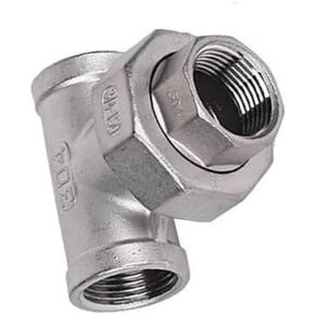 304 Stainless Steel Female Threaded 3-Way Union Tee Pipe Fittings - 1/4" to 2" Sizes for Water, Oil(1-1/2inch) in Saudi Arabia