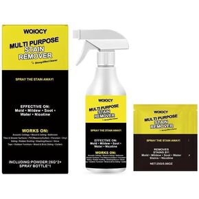 2-Pack Multi-Purpose Stain Remover, All Purpose Cleaner Spray for Water Marks, Yellowing, Soot & Residue, Indoor & Outdoor Hard Surfaces in Saudi Arabia