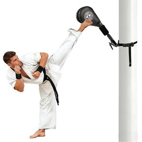 SYNTECSO Taekwondo Kick Pads, Hands-Free Martial Arts Training Equipment for Kicking Practice, Kicking Boxing with Mounting Bracket in Kuwait