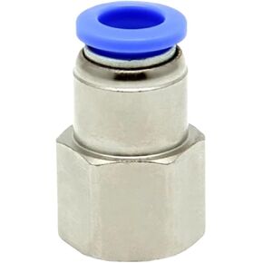 10Pcs/lot PCF1/4-01 PCF5/16-02 PCF3/8-02 PCF1/2-04 Pneumatic Connectors Female Straight One-Touch Quick Release Fitting(PCF 1I4-01) in Saudi Arabia