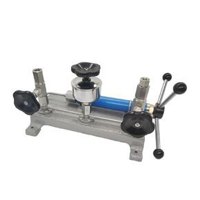 Pressure Calibration Table Manual Hydraulic Pressure Test Equipment 0~600Bar Pressure Gauge Calibration Machine Pressure Calibrator in Saudi Arabia