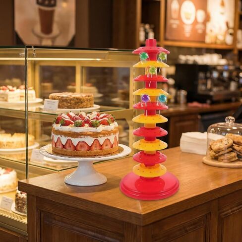 Cake Pop Holder Tiered Candy Lollipop Display Stand Wedding Party Lollipop Stand for Baby Shower in Kuwait
