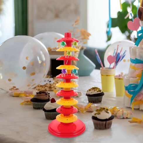 Cake Pop Holder Tiered Candy Lollipop Display Stand Wedding Party Lollipop Stand for Baby Shower in Kuwait