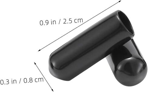 15pcs 8mm Rubber Tent Pole Caps Protective Covers Soft Tip Protector for Trekking Poles Tent Stakes End Caps Hiking Replacement Accessories in Kuwait