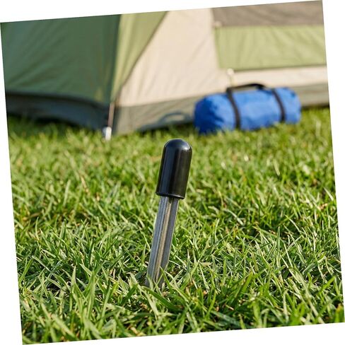 15pcs 8mm Rubber Tent Pole Caps Protective Covers Soft Tip Protector for Trekking Poles Tent Stakes End Caps Hiking Replacement Accessories in Kuwait