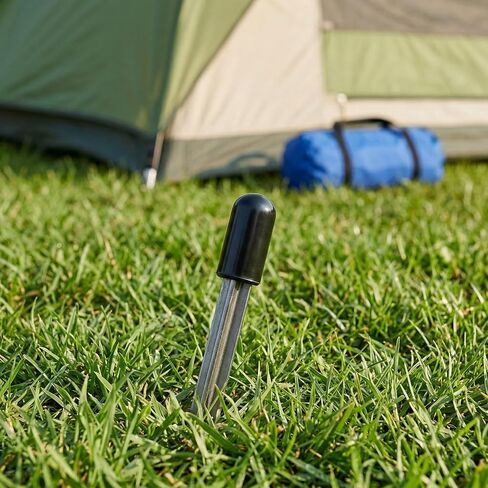 15pcs 8mm Rubber Tent Pole Caps Protective Covers Soft Tip Protector for Trekking Poles Tent Stakes End Caps Hiking Replacement Accessories in Kuwait