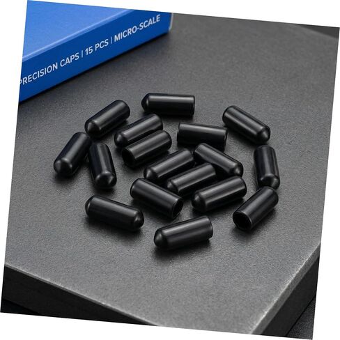 15pcs 8mm Rubber Tent Pole Caps Protective Covers Soft Tip Protector for Trekking Poles Tent Stakes End Caps Hiking Replacement Accessories in Kuwait