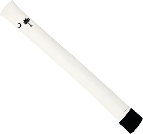 South Carolina Palmetto Sunfish Leather Golf Alignment Stick Cover Holds 2 Sticks in Kuwait