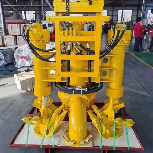 Excavator Hydraulic Sand Pump, Industrial Slurry Pump Attachment Submersible Sand Equipment for Dredging, River Maintenance and Mud Transfer in Kuwait