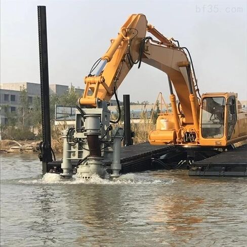Excavator Hydraulic Sand Pump, Industrial Slurry Pump Attachment Submersible Sand Equipment for Dredging, River Maintenance and Mud Transfer in Kuwait