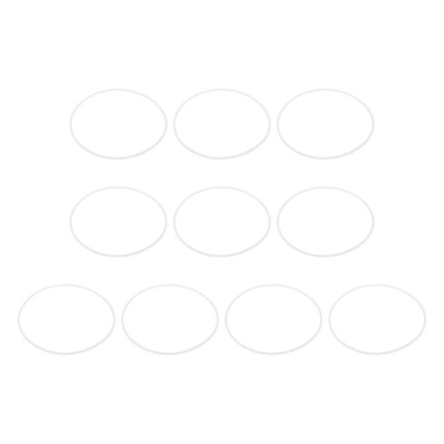 PATIKIL M25 PTFE Flat Washer, 20 Pcs 25mm ID 30mm OD 1.5mm Thick O-Ring Sealing Gasket Spacer for Fasten Screws Flanges Faucet Pipe Valves, White in Kuwait