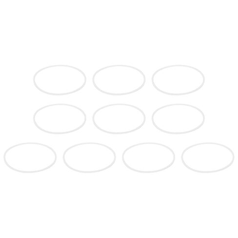 PATIKIL M25 PTFE Flat Washer, 20 Pcs 25mm ID 30mm OD 1.5mm Thick O-Ring Sealing Gasket Spacer for Fasten Screws Flanges Faucet Pipe Valves, White in Kuwait