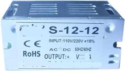 S-12-12 12v1a تحويل التيار الكهربائي أدى محول الطاقة 5v2a DC مراقبة إمدادات الطاقة شاحن 12W (12V1A 12W) in Kuwait