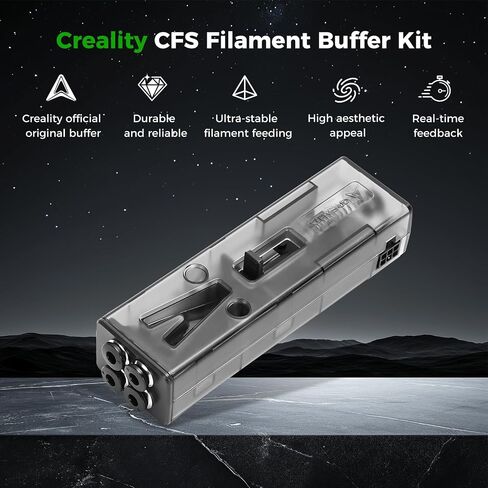 عازل خيوط CFS الرسمي من Creality، وحدة عازلة تخزين خيوط أصلية بأربعة اتجاهات، مضادة للتشابك، لنظام طباعة CFS متعدد الألوان، مجموعة K2 Plus، مجموعة Creality Hi وطابعات ثلاثية الأبعاد متعددة الألوان in Kuwait
