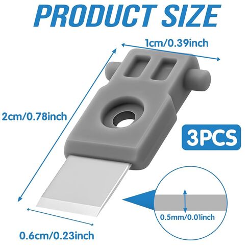 3Pcs for BambuLab P2S Filament Cutter, Miniature Guillotine Module Tool for Multicolor 3D Printing, Replacement Cutter Blades Compatible with Bambu Lab P2S Printer, Precision Accessories in Saudi Arabia