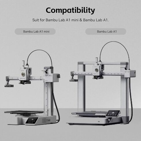 Original Bamboo Lab A1/A1 Mini 0.6mm Hotend، درجة حرارة عالية وسرعة سريعة فوهة فولاذية صلبة + كتلة تسخين هيكل متكامل نهاية ساخنة متوافقة مع طابعات Bambu Lab A1 وA1 Mini ثلاثية الأبعاد in Kuwait