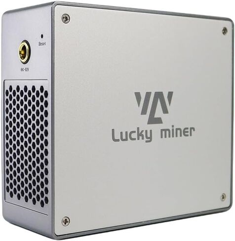 New Luckyminer LV07 Pro Bitcoin Miner, 3TH/s SHA256 ASIC Miner, 50W Low Power Silent Desktop Solo Miner with Built-in PSU & 2.4G WiFi Plug & Play Home Miner in Kuwait