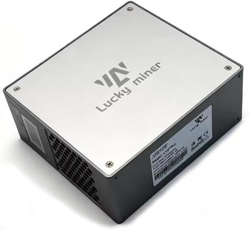New Luckyminer LV07 Pro Bitcoin Miner, 3TH/s SHA256 ASIC Miner, 50W Low Power Silent Desktop Solo Miner with Built-in PSU & 2.4G WiFi Plug & Play Home Miner in Kuwait