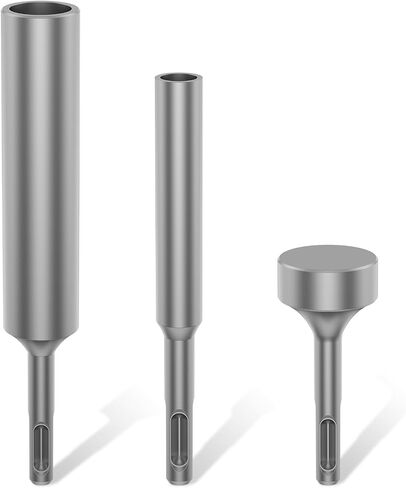 3PCS SDS Plus Ground Rod Driver Professional SDS Plus Ground Rod Bits Driver Socket One Piece Design for Commercial Industrial in Kuwait