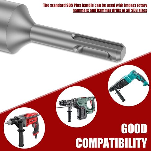3PCS SDS Plus Ground Rod Driver Professional SDS Plus Ground Rod Bits Driver Socket One Piece Design for Commercial Industrial in Kuwait