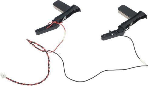 Charging Pieces Assembly for Roborock O20 O35 S7 Max Ultra, Wear-Resistant Dock Connectors with Safety Sensors, Quick Install Replacement Parts for Robot Vacuum Cleaner Accessories in Kuwait