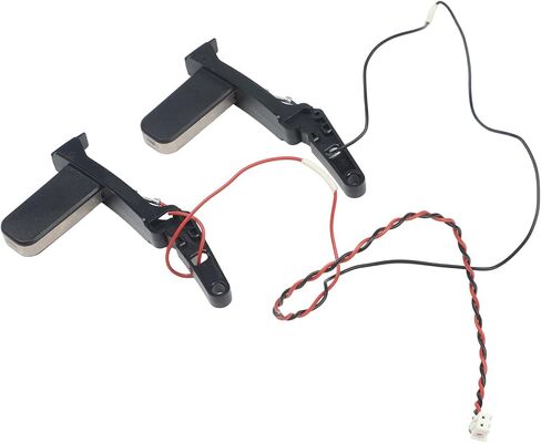 Charging Pieces Assembly for Roborock O20 O35 S7 Max Ultra, Wear-Resistant Dock Connectors with Safety Sensors, Quick Install Replacement Parts for Robot Vacuum Cleaner Accessories in Kuwait