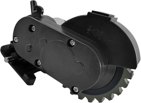 العجلة اليمنى والعجلة اليسرى مع محرك متوافق مع Lefant M210 M210S M210B M213 OKP K2-K5 L1Robot ملحقات قطع غيار المكنسة الكهربائية (العجلة اليسرى B) in Kuwait