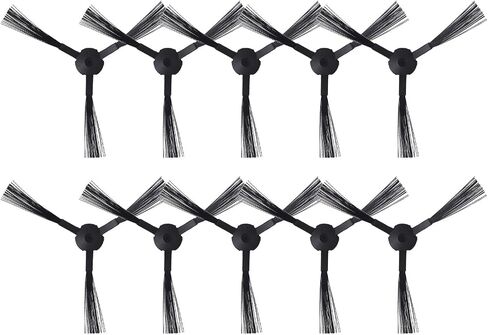 for ILIFE A12 Pro Robot Vacuum Replacement Side Brushes, Plastic and Nylon Corner Cleaning Accessories for ILIFE V9 V9 Pro G9 G9 Pro, 4-Pack in Kuwait