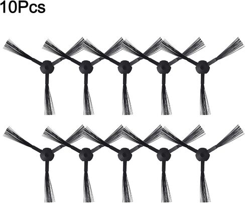 for ILIFE A12 Pro Robot Vacuum Replacement Side Brushes, Plastic and Nylon Corner Cleaning Accessories for ILIFE V9 V9 Pro G9 G9 Pro, 4-Pack in Kuwait