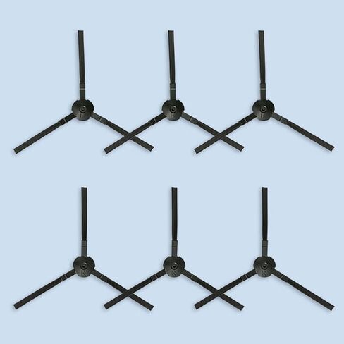 for ILIFE A12 Pro Robot Vacuum Replacement Side Brushes, Plastic and Nylon Corner Cleaning Accessories for ILIFE V9 V9 Pro G9 G9 Pro, 4-Pack in Kuwait