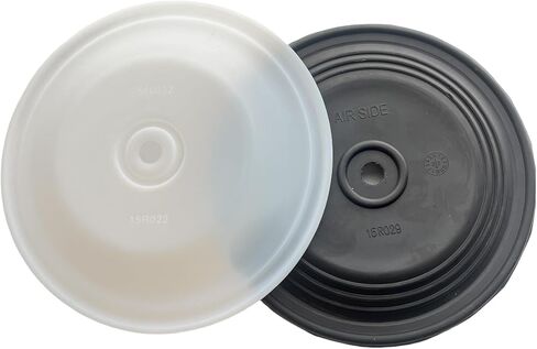 طقم إصلاح لمضخة غشاء الهواء Husky 1050 1 بوصة - استبدال غشاء PTFE متين، متوافق مع الجزء #15R022 و15R029(15R029 NBR 170 مم) in Kuwait