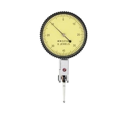 Lever dial Indicator Lever Percentage Indicator Small Calibration Indicator Small Indicator 0.01/0.002mm(White) in Saudi Arabia