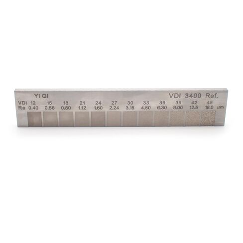 Roughness Comparison Block, EDM Ra Finish Test Block in Kuwait