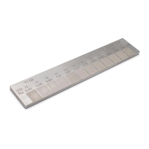 Roughness Comparison Block, EDM Ra Finish Test Block in Kuwait