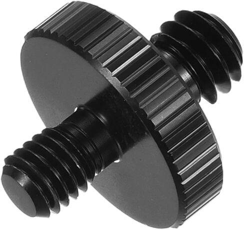 MECCANIXITY Mic Stand Adapter 1/4 Male to M8 Male Screw Thread Adapter for Microphone Stand to Camera Tripod Mount Adapter in Kuwait