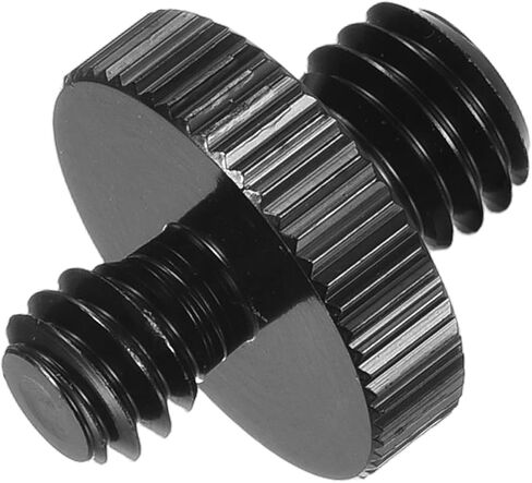 MECCANIXITY Mic Stand Adapter 1/4 Male to M8 Male Screw Thread Adapter for Microphone Stand to Camera Tripod Mount Adapter in Kuwait