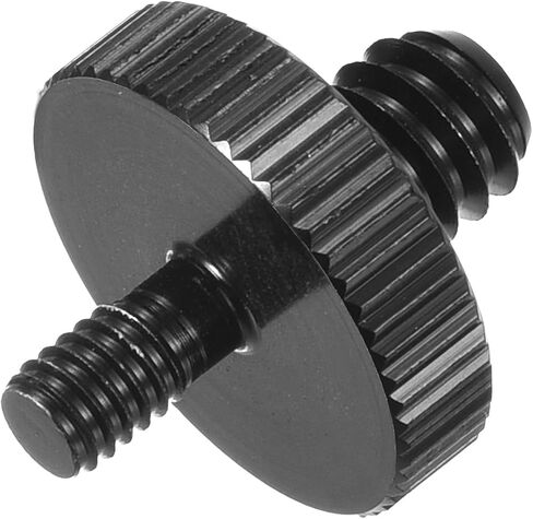 MECCANIXITY Mic Stand Adapter 1/4 Male to M8 Male Screw Thread Adapter for Microphone Stand to Camera Tripod Mount Adapter in Kuwait