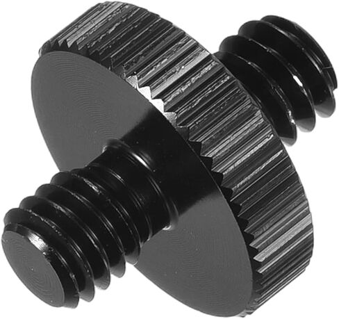 MECCANIXITY Mic Stand Adapter 1/4 Male to M8 Male Screw Thread Adapter for Microphone Stand to Camera Tripod Mount Adapter in Kuwait