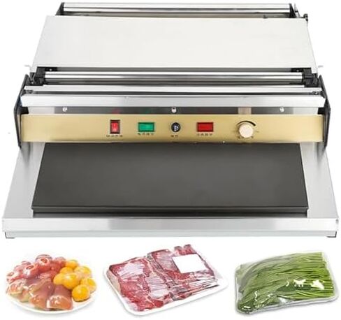 Film Wrapping Machine, 300W High Temp Manual Cling Film Packaging Machine for Food and Fruit Packing in Supermarkets, 18 Inch/450Mm in Kuwait