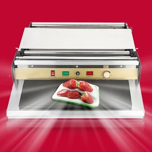 Film Wrapping Machine, 300W High Temp Manual Cling Film Packaging Machine for Food and Fruit Packing in Supermarkets, 18 Inch/450Mm in Kuwait