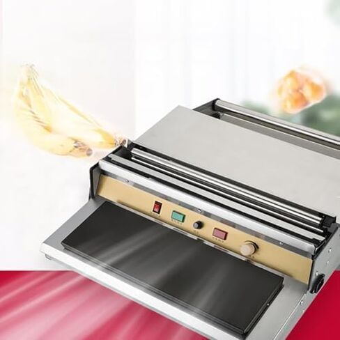 300W Manual Cling Film Wrapping Machine for Food & Fruit Packing, 18 Inch/450Mm High Temperature Packaging Solution for Supermarkets & Restaurants in Kuwait
