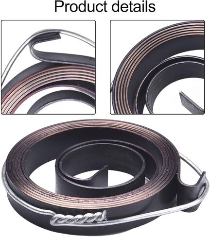 2-حزمة الحفر الصحافة تغذية العودة لفائف الربيع 0.7x6x35mm استبدال التوتر الصلب الأسود ل ZHX13 ل ZJ4113 الفوق الحفر الصحافة أجزاء الربيع الجمعية مجموعة in Kuwait